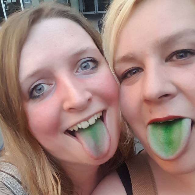 Auf dem Heiligenhaus Stadtfest - nach dem SlushEis