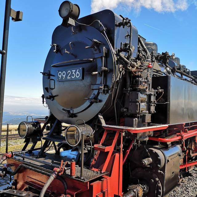 Urlaub im Harz - natürlich mit der Brockenbahn.