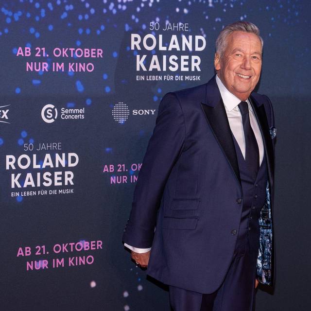 Premiere «50 Jahre Roland Kaiser - Ein Leben für die Musik»