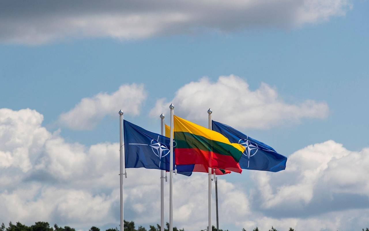 Litauische Flagge