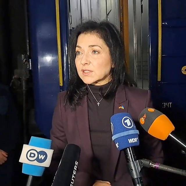 Wirtschaftsministerin Reiche in der Ukraine
