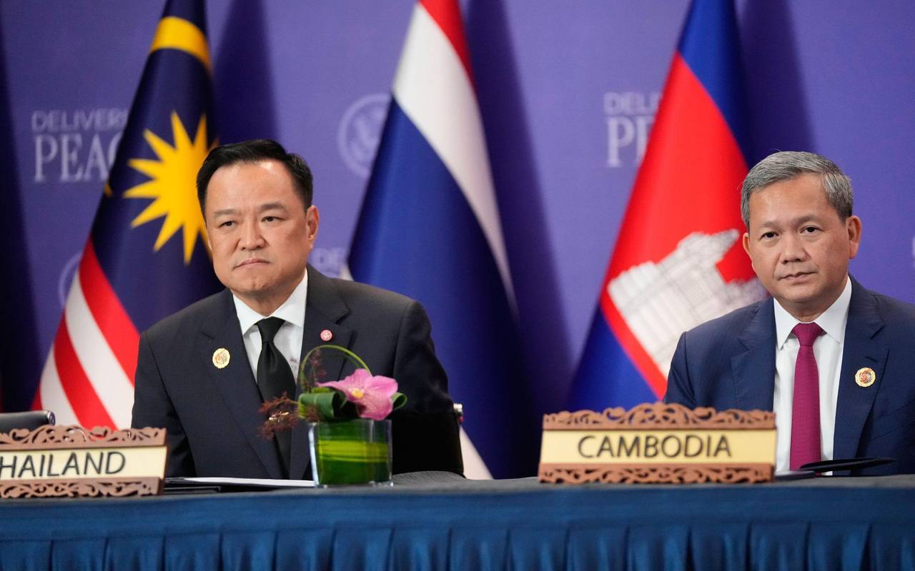 Unterzeichnungszeremonie mit Donald Trump