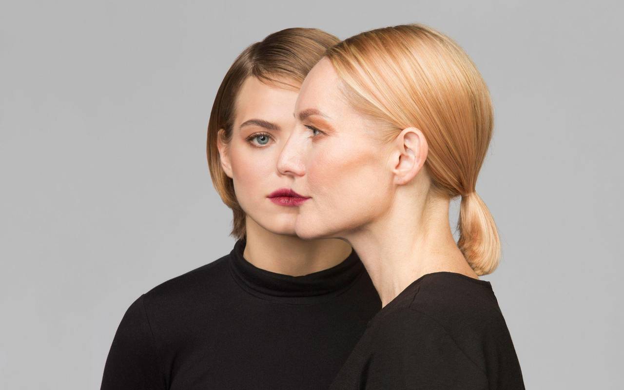 Porträt zweier Frauen