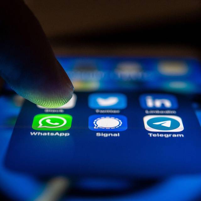 Messengerdienste auf einem Smartphone