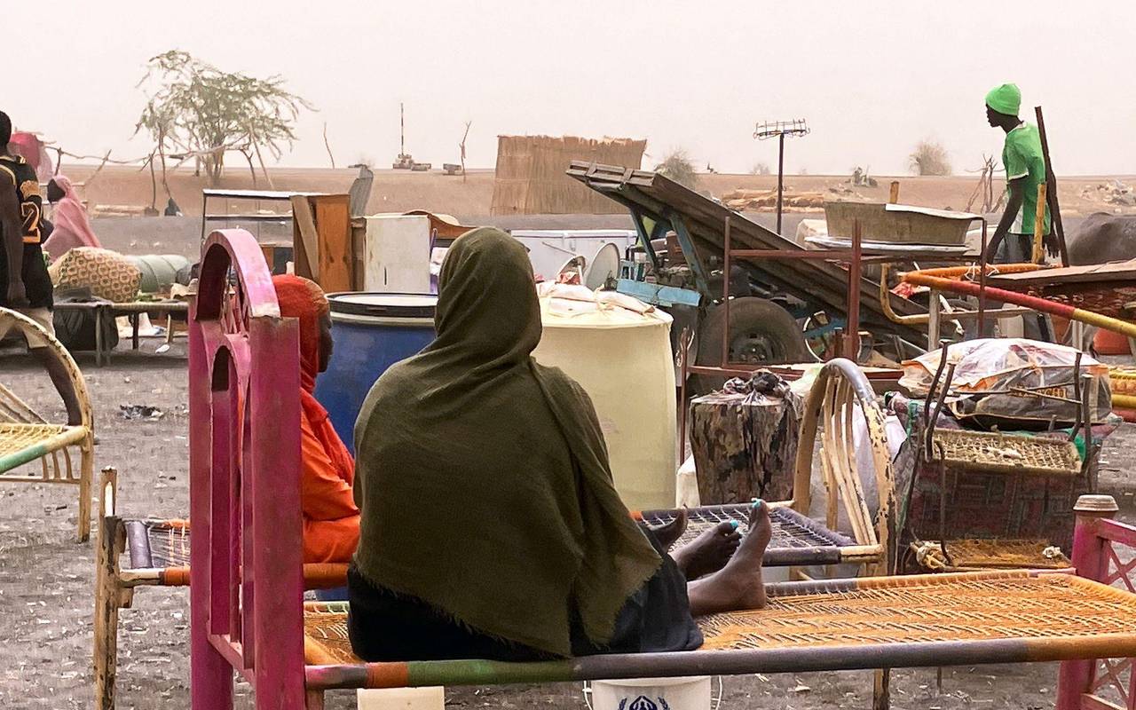 Flüchtlinge aus dem Sudan