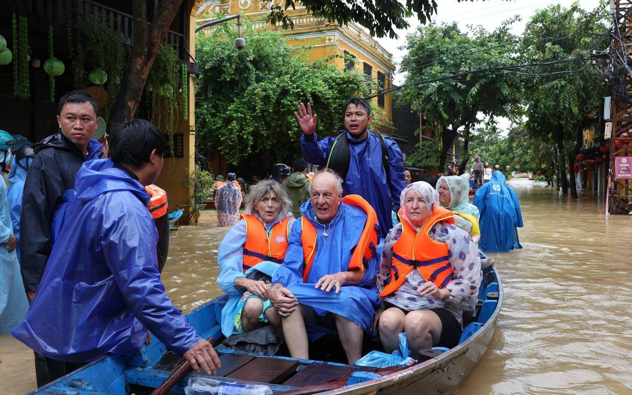 Überschwemmungen in Vietnam