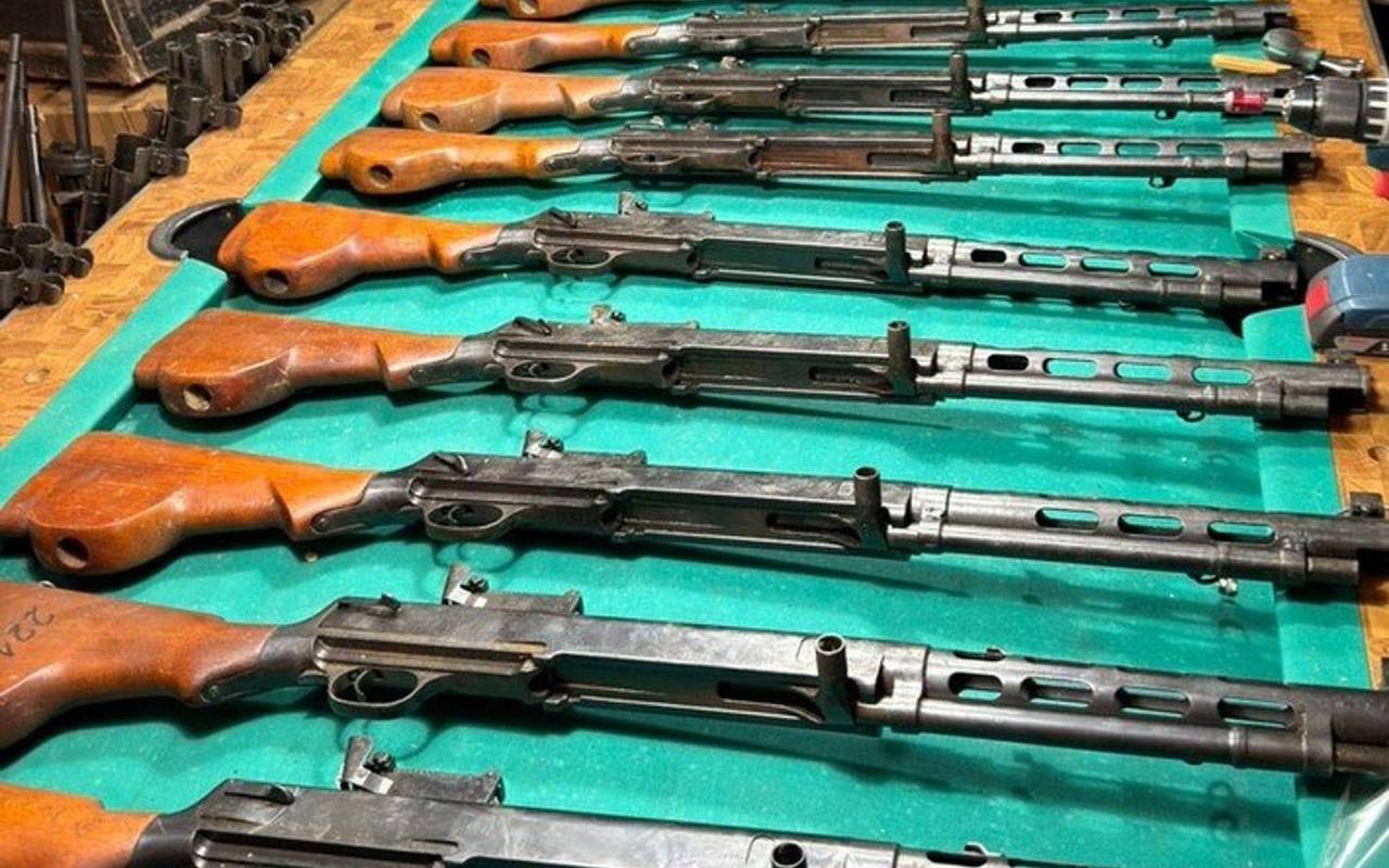 Waffen ohne Ende in Remscheider Versteck