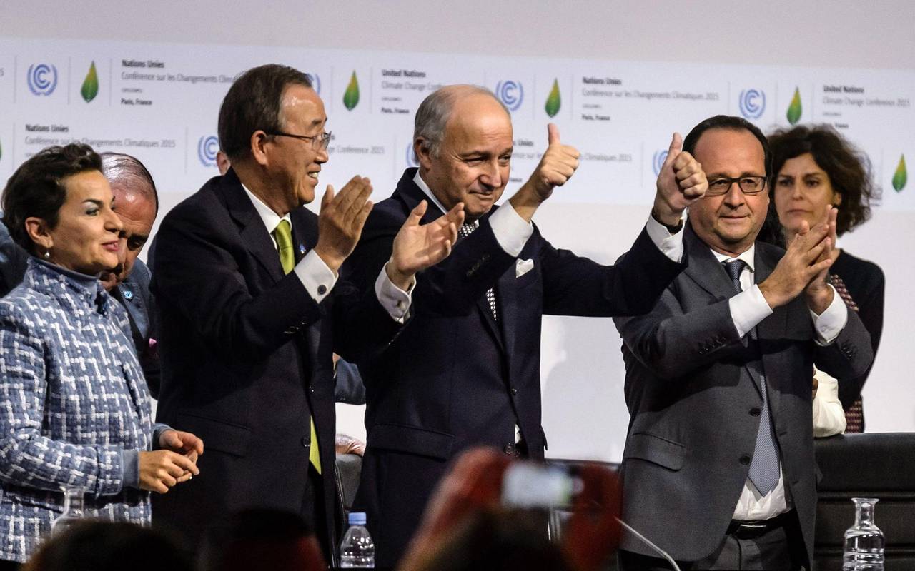 Klimakonferenz COP21 im Jahr 2015 in Paris