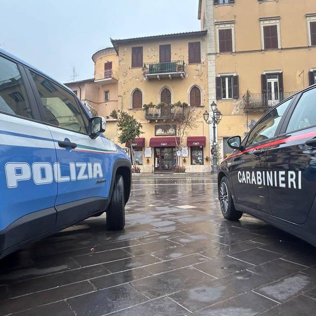 Autos der italienischen Polizei