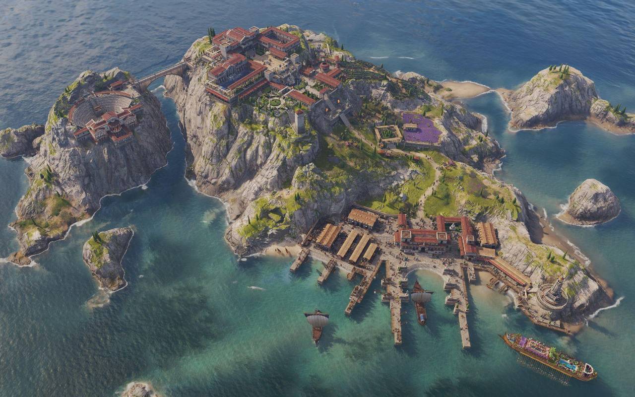 Screenshot vom Spiel «Anno 117: Pax Romana»