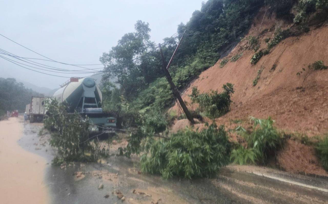 Erdrutsch in Vietnam