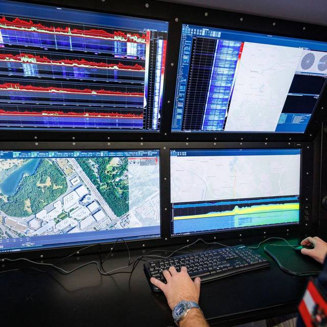 In einem Fahrzeug integriertes Drohnenerkennungssystem AARTOS