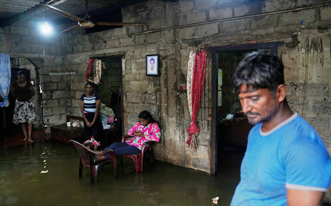 Überschwemmungen in Sri Lanka