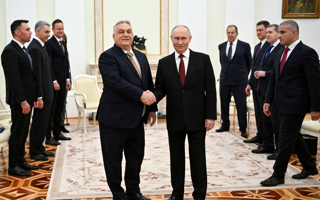 Ungarns Regierungschef Orban trifft Putin in Moskau