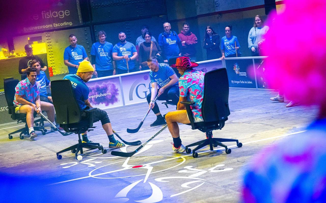 10. Chair-Hockey Masters