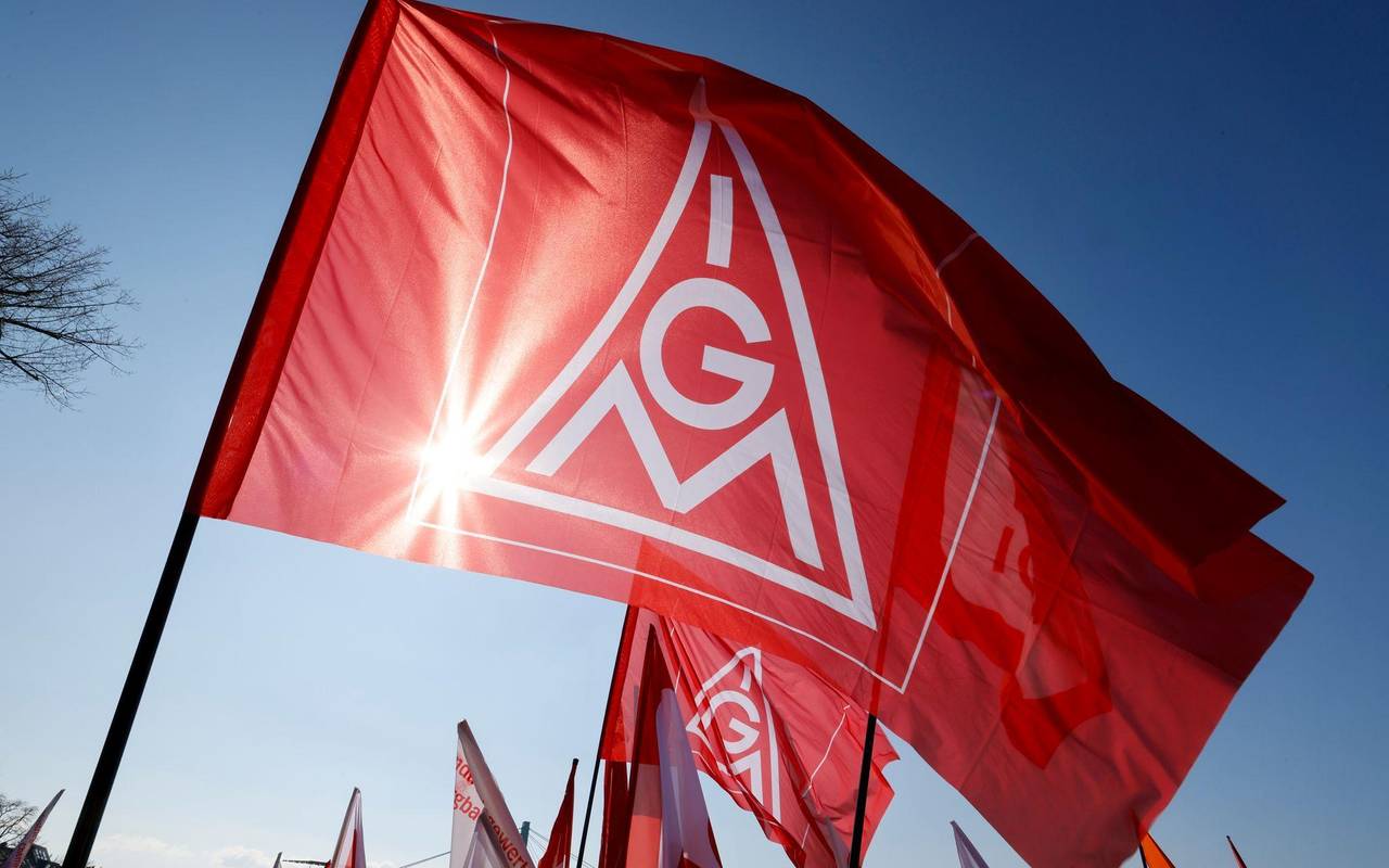 IG Metall-Flaggen