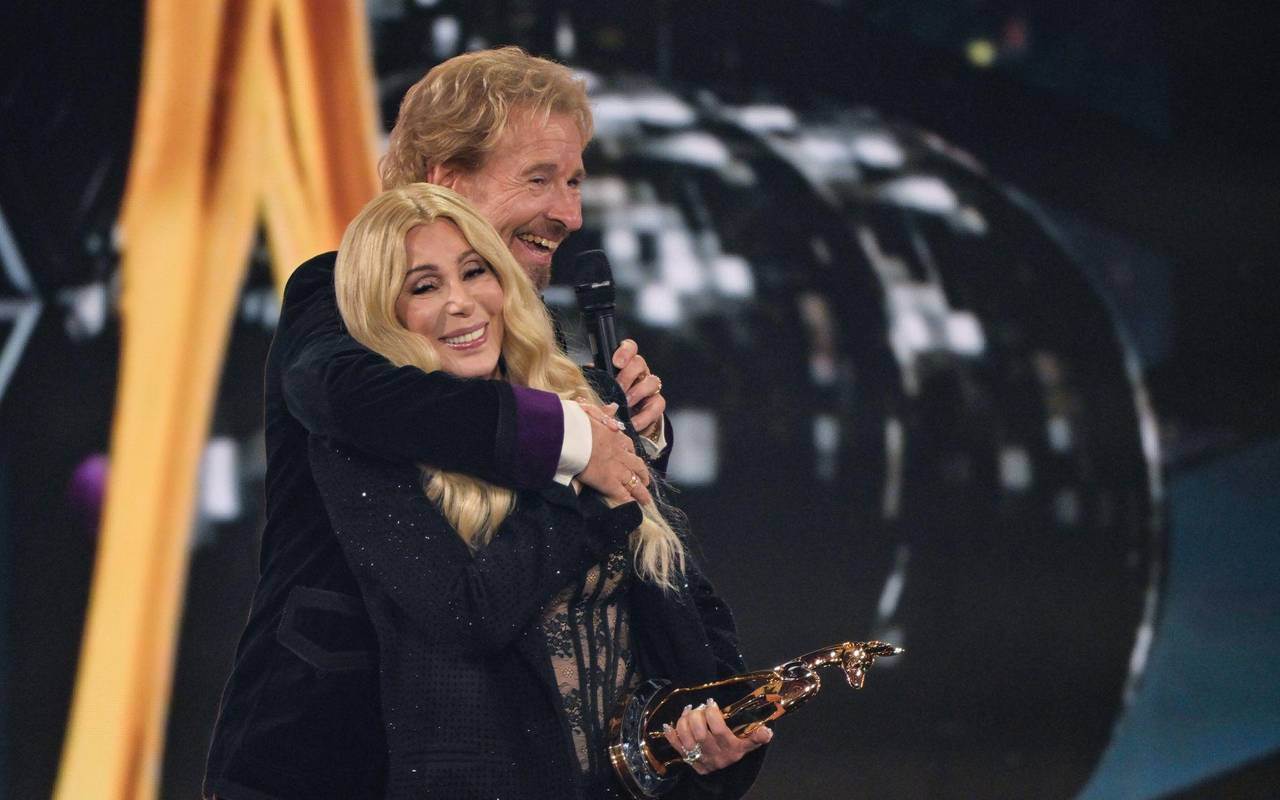 Cher und Thomas Gottschalk bei Bambi-Verleihung