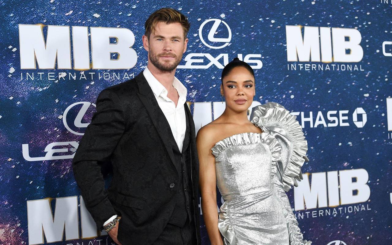 Chris Hemsworth und Tessa Thompson