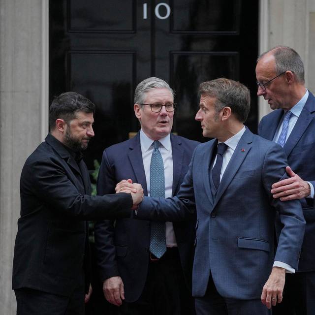 Ukraine-Krieg - Beratungen mit europäischen Partnern in London