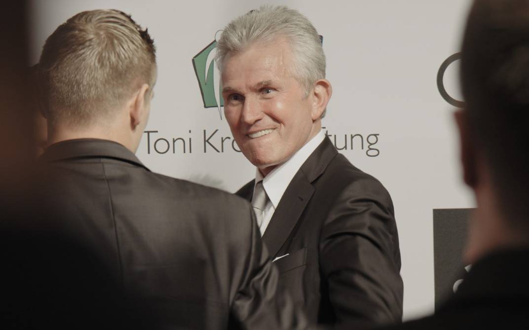 Toni Kroos mit seinem damaligen Bayern-Trainer Jupp Heynckes