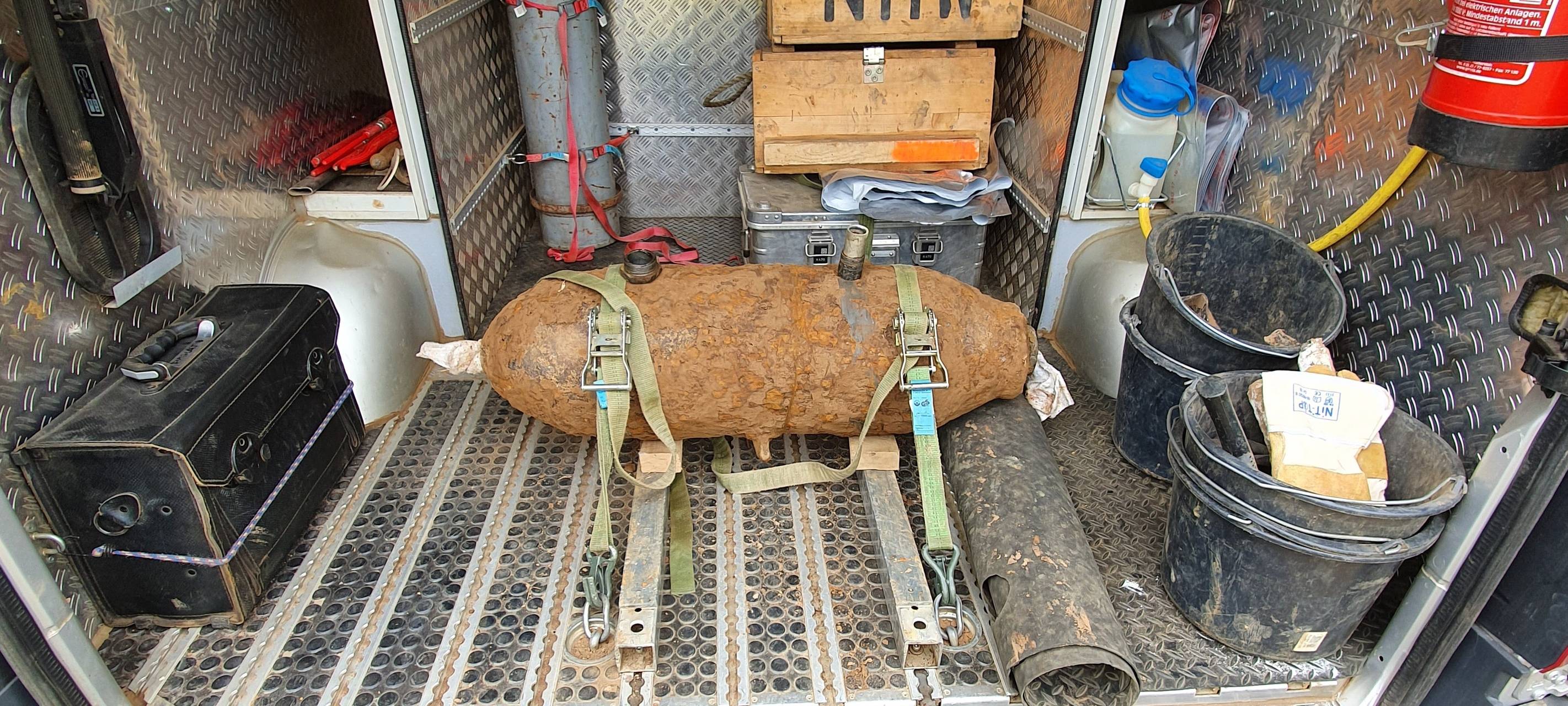 Bombe in Monheim entschärft