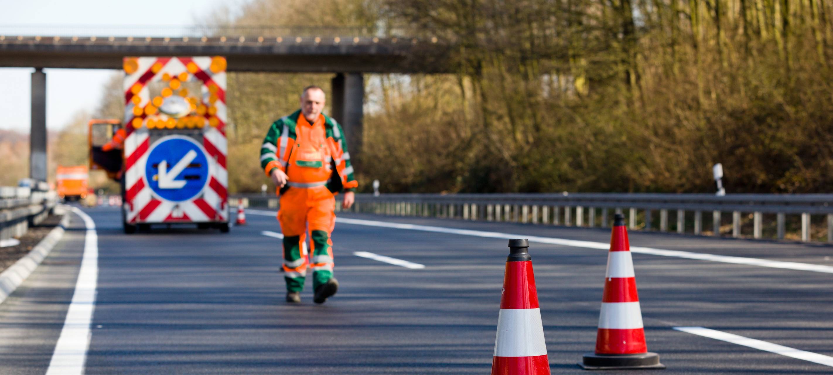 Sperrung im Hildener Kreuz am Wochenende