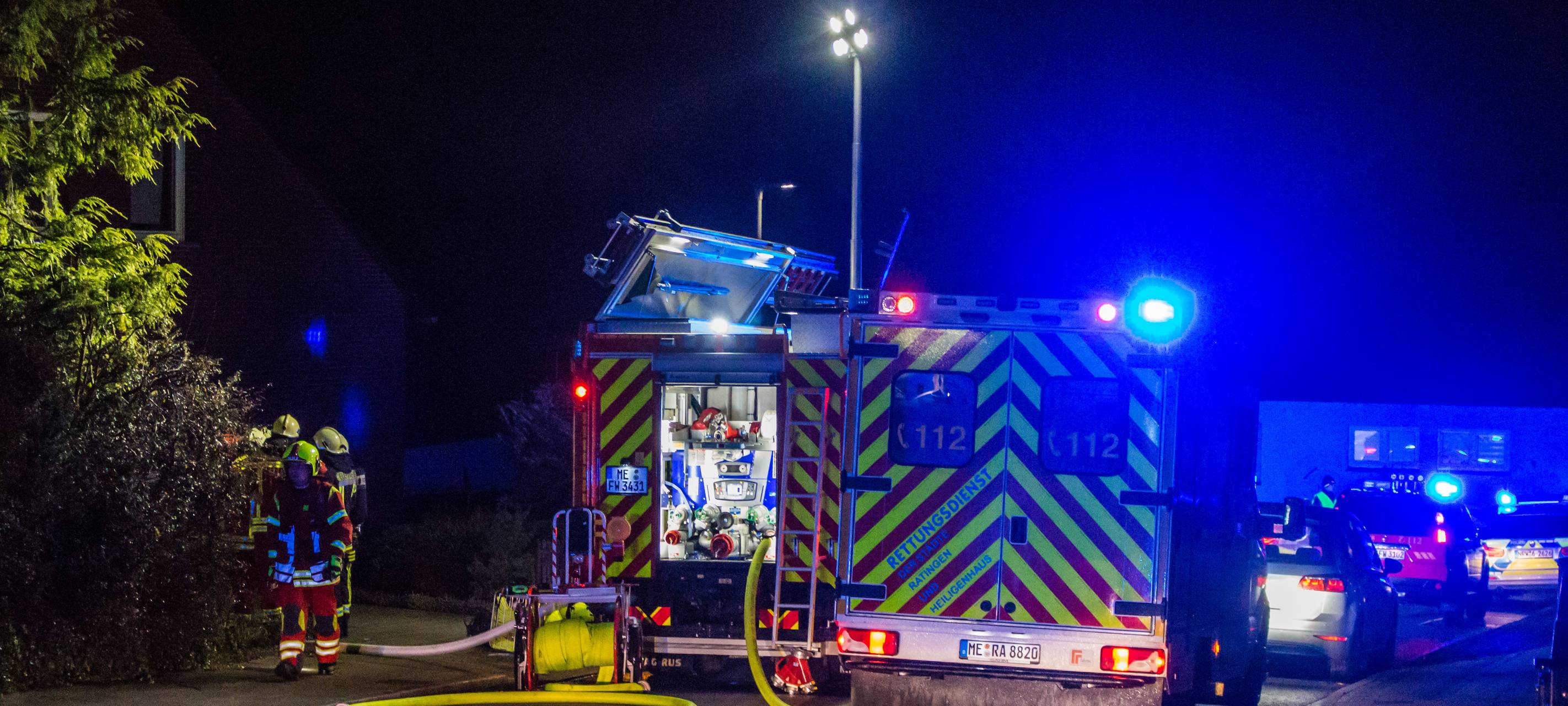 Velbert: Mindestens ein Toter bei Wohnungsbrand