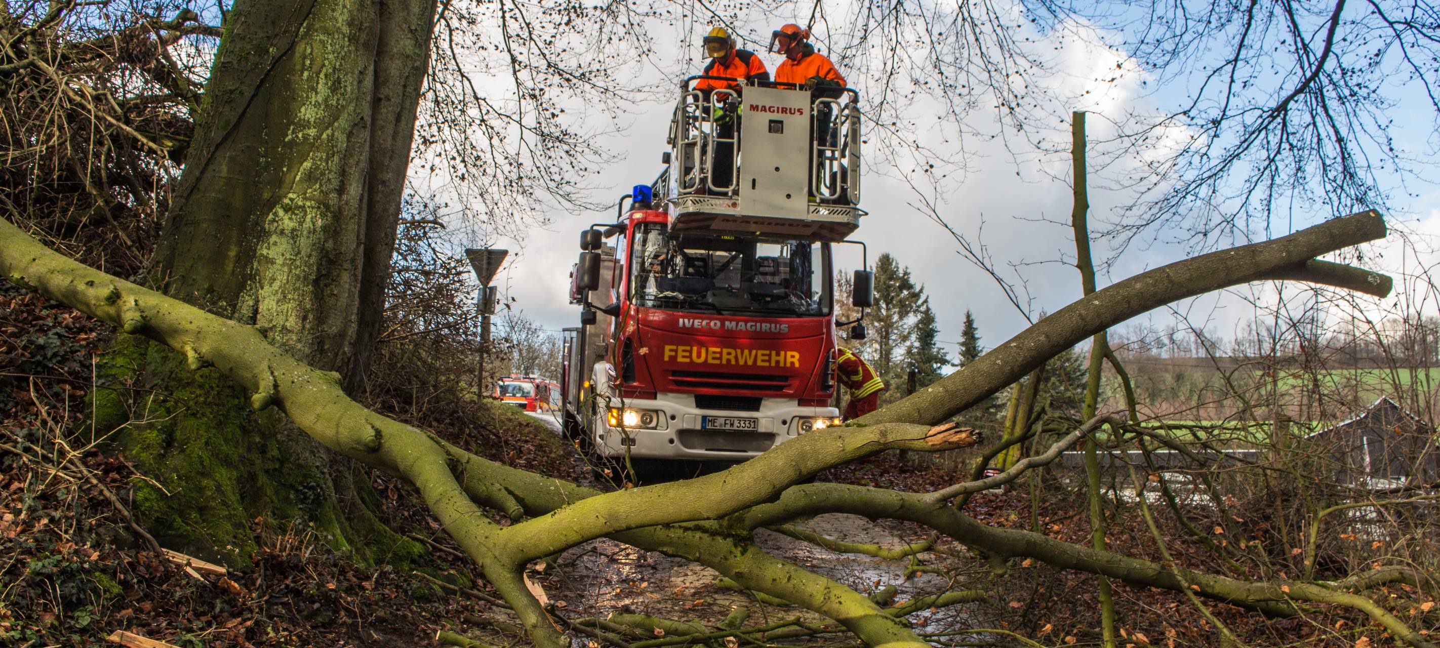 Unwetter sorgt für Einsätze in Ratingen