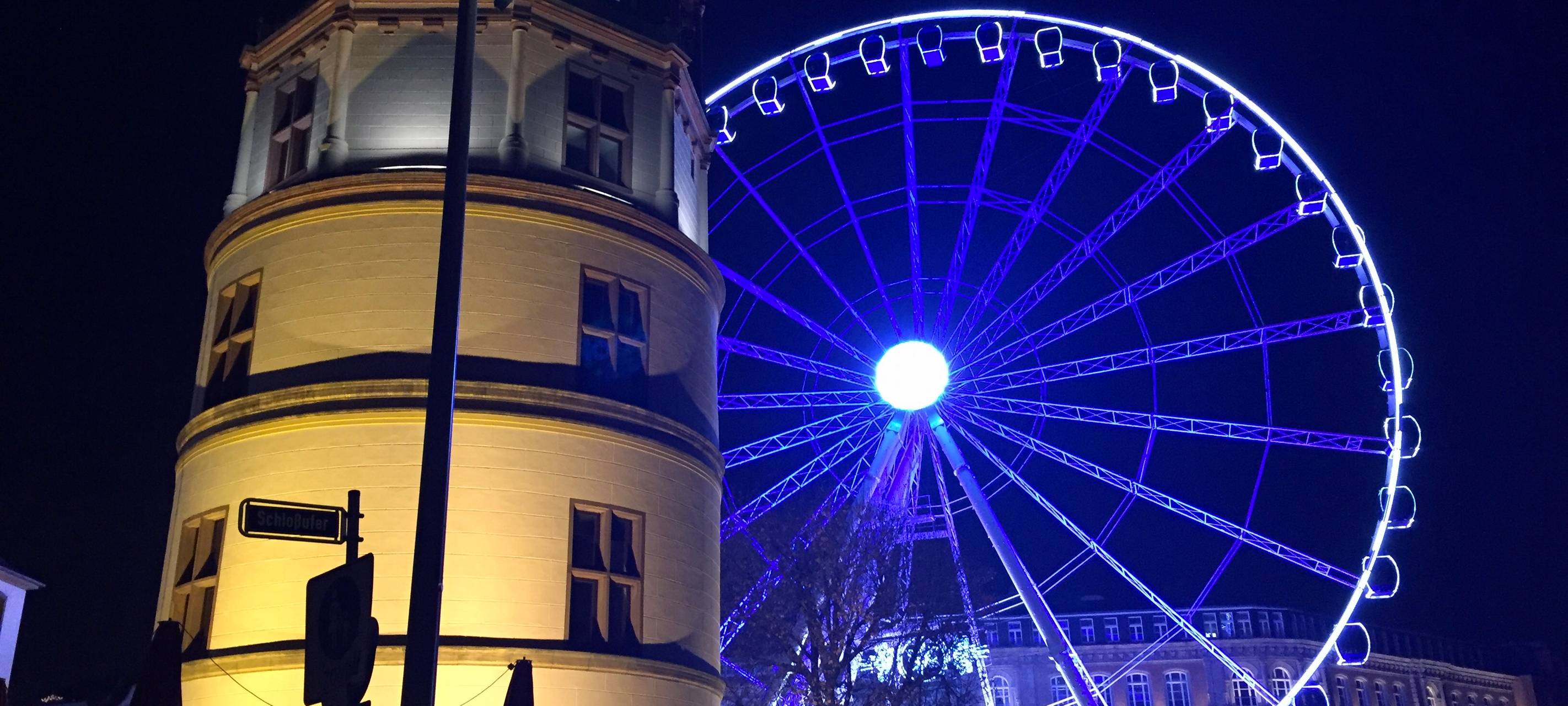 Heiraten in Düsseldorfer Riesenrad