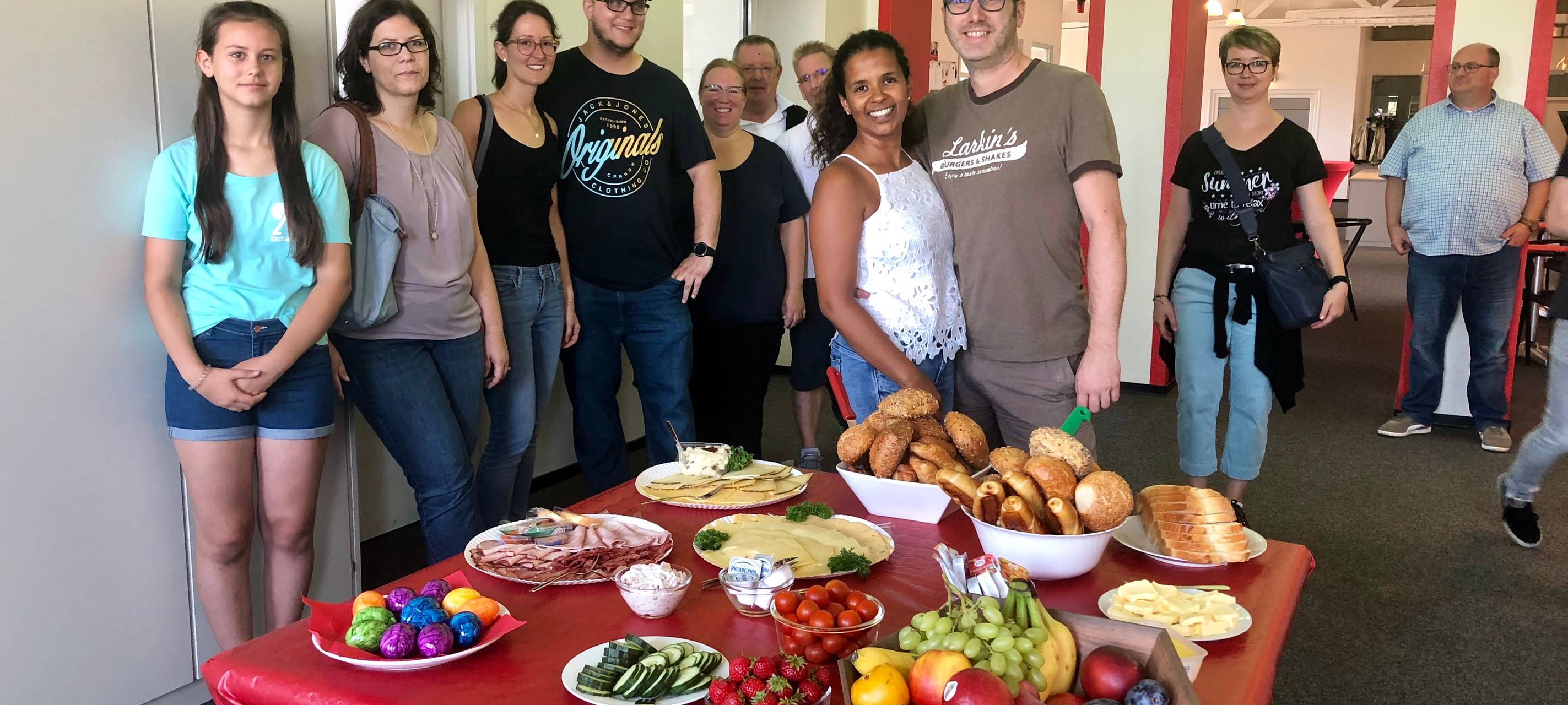 Fan-Frühstück