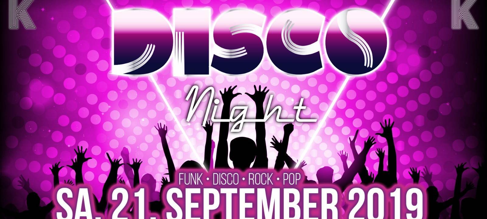 21.09.2019 DISCO Night