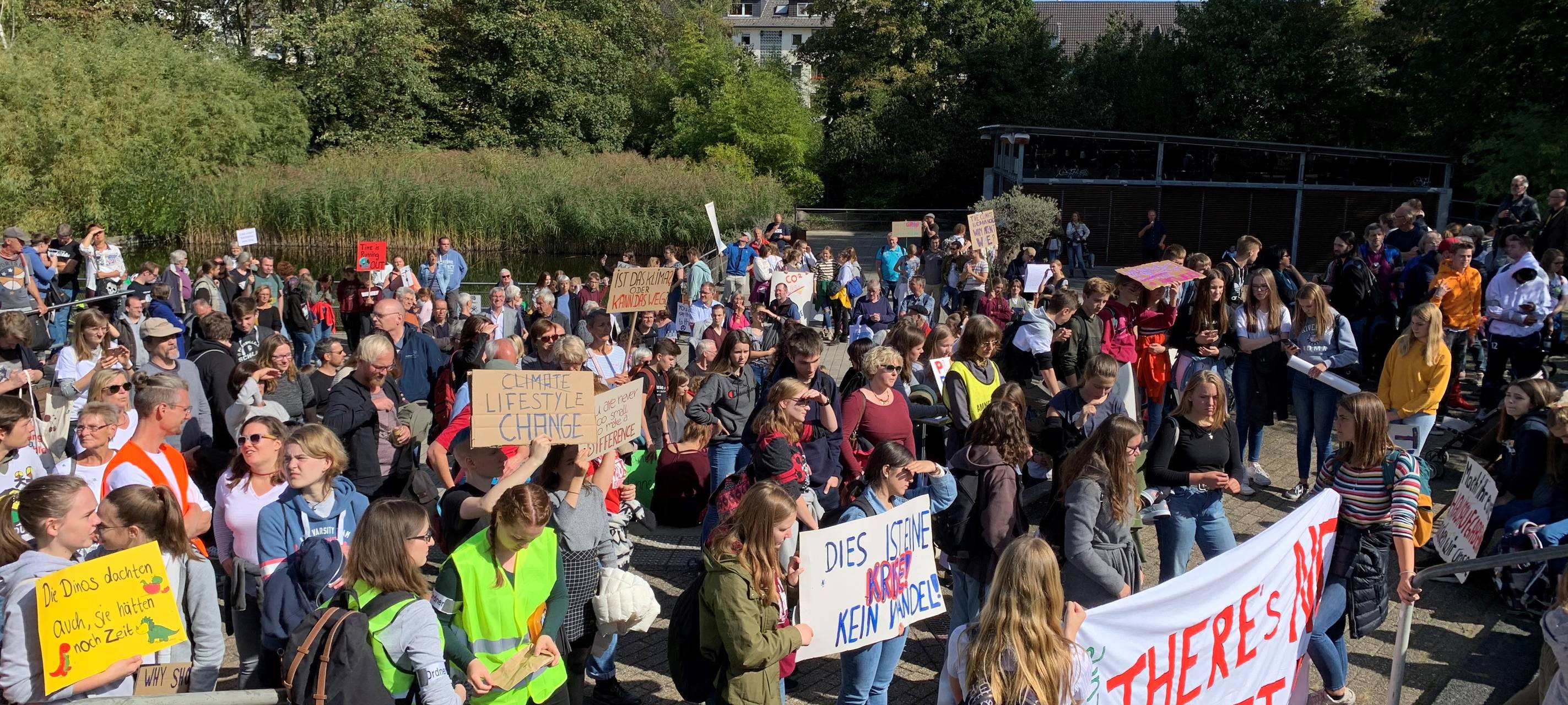 Fridays for Future Düsseldorf in 2020