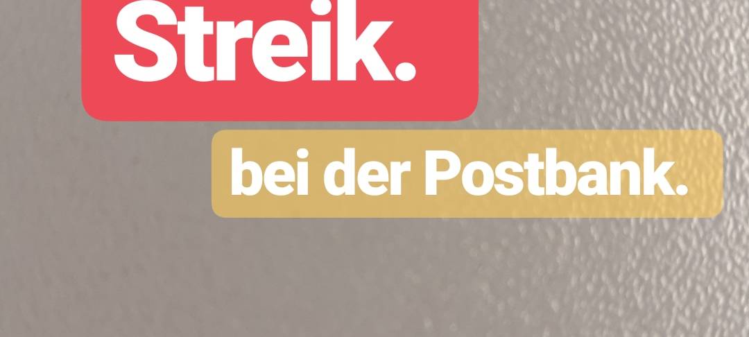 Streiks bei der Postbank