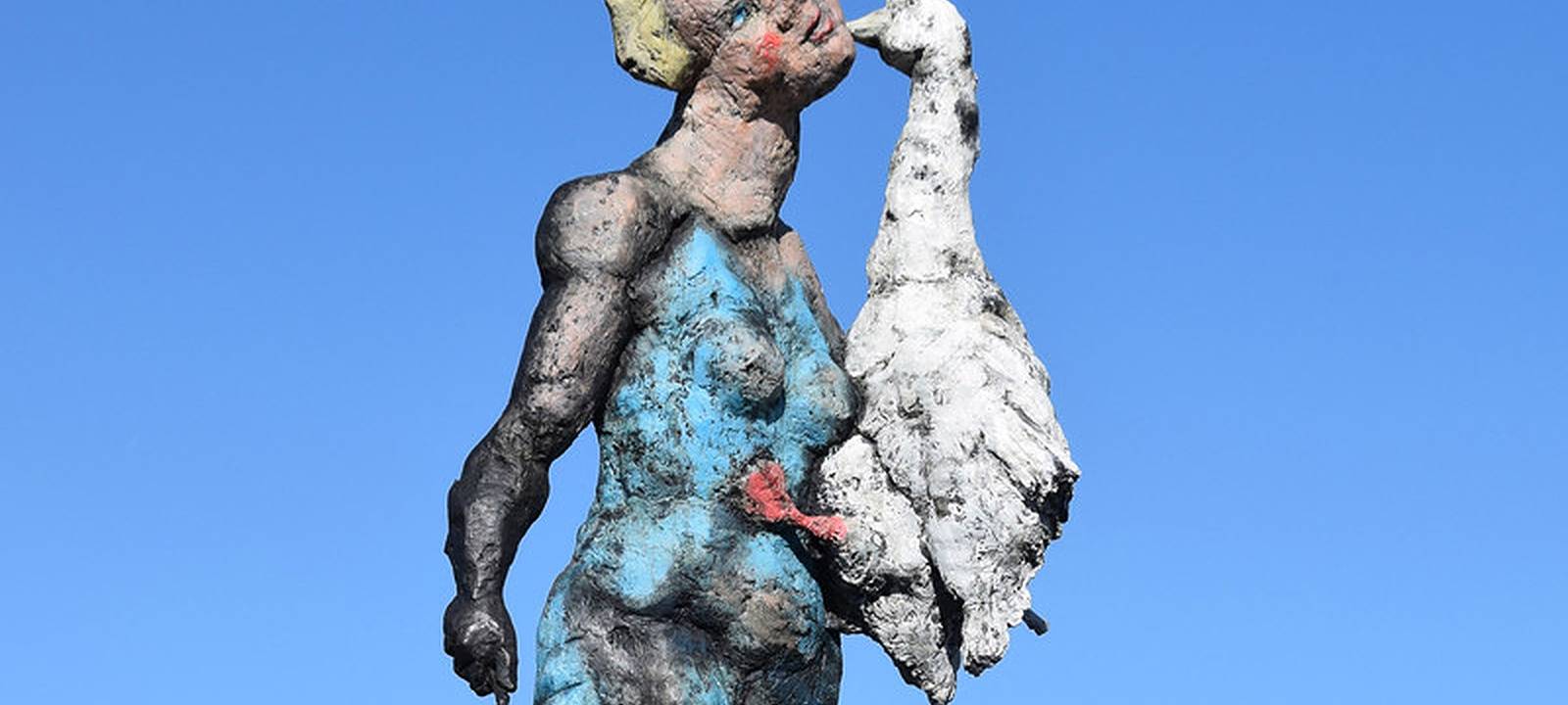 Broschüre zu Kunstwerken im Kreis Mettmann