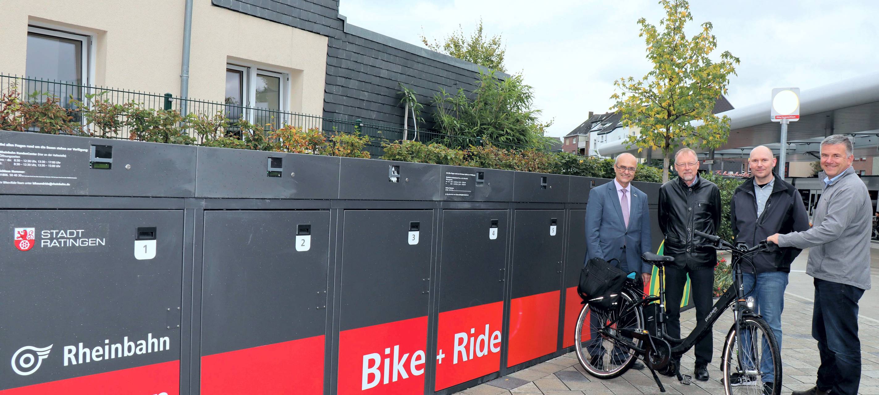 Ratingen hat jetzt Fahrradgaragen