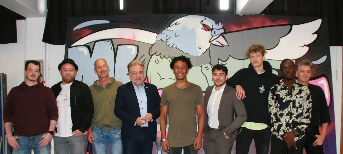 Musiker setzen am 18./19.10.2019 ein Zeichen gegen Rassismus in der Neandertalhalle