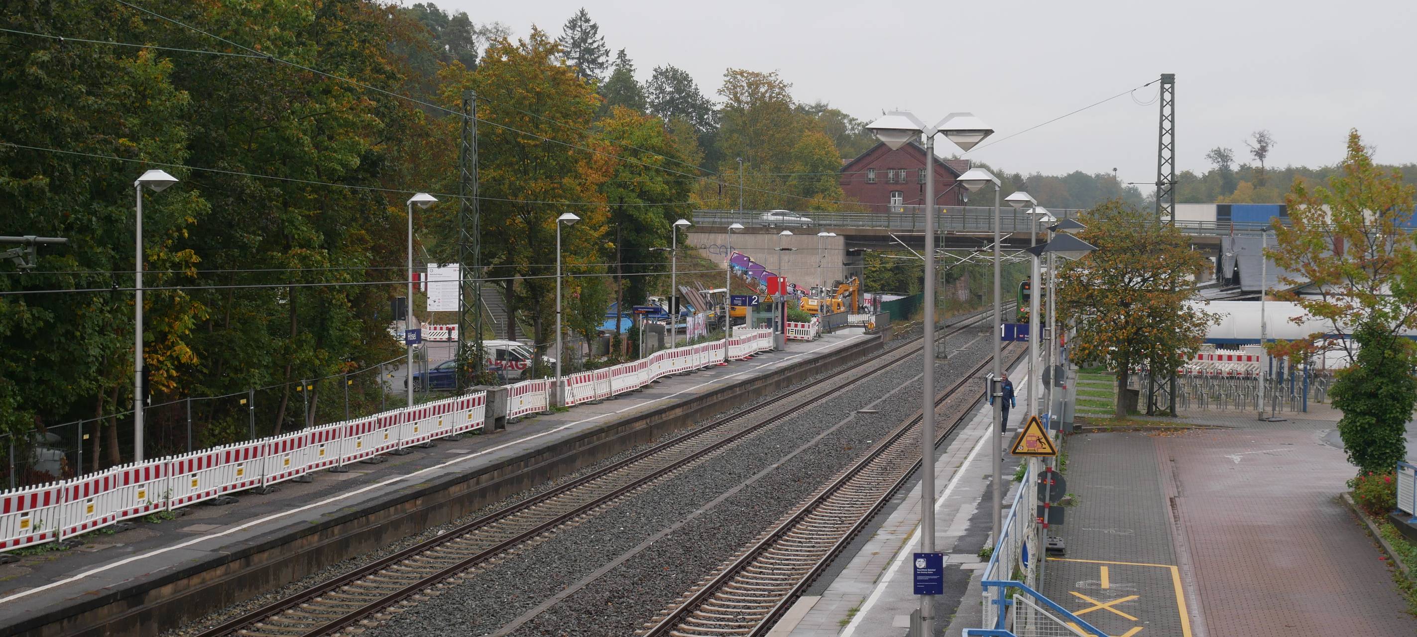 Kaum Züge wegen des Sturms