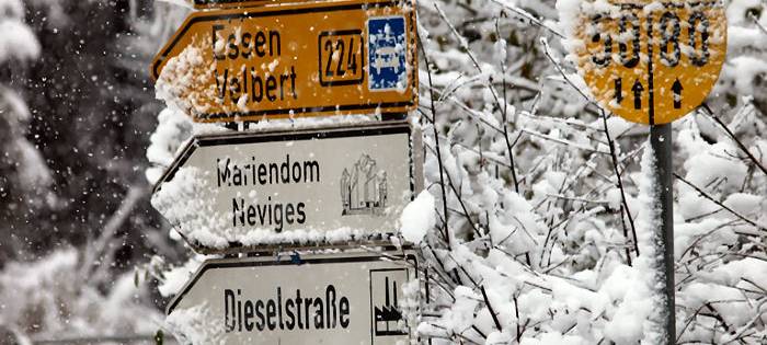 Wintereinbruch: Behörden sind vorbereitet