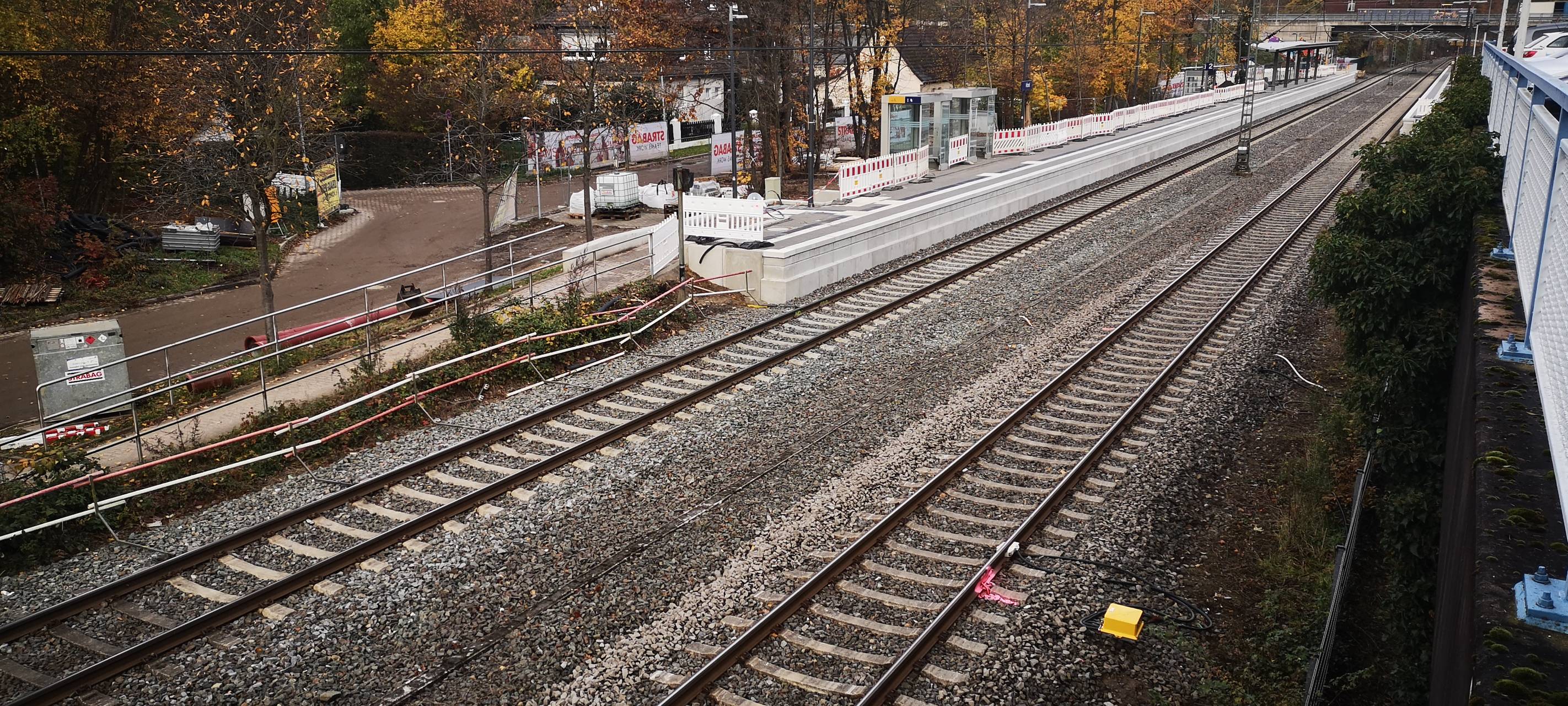 Aktueller Stand: Bahnhof Hösel