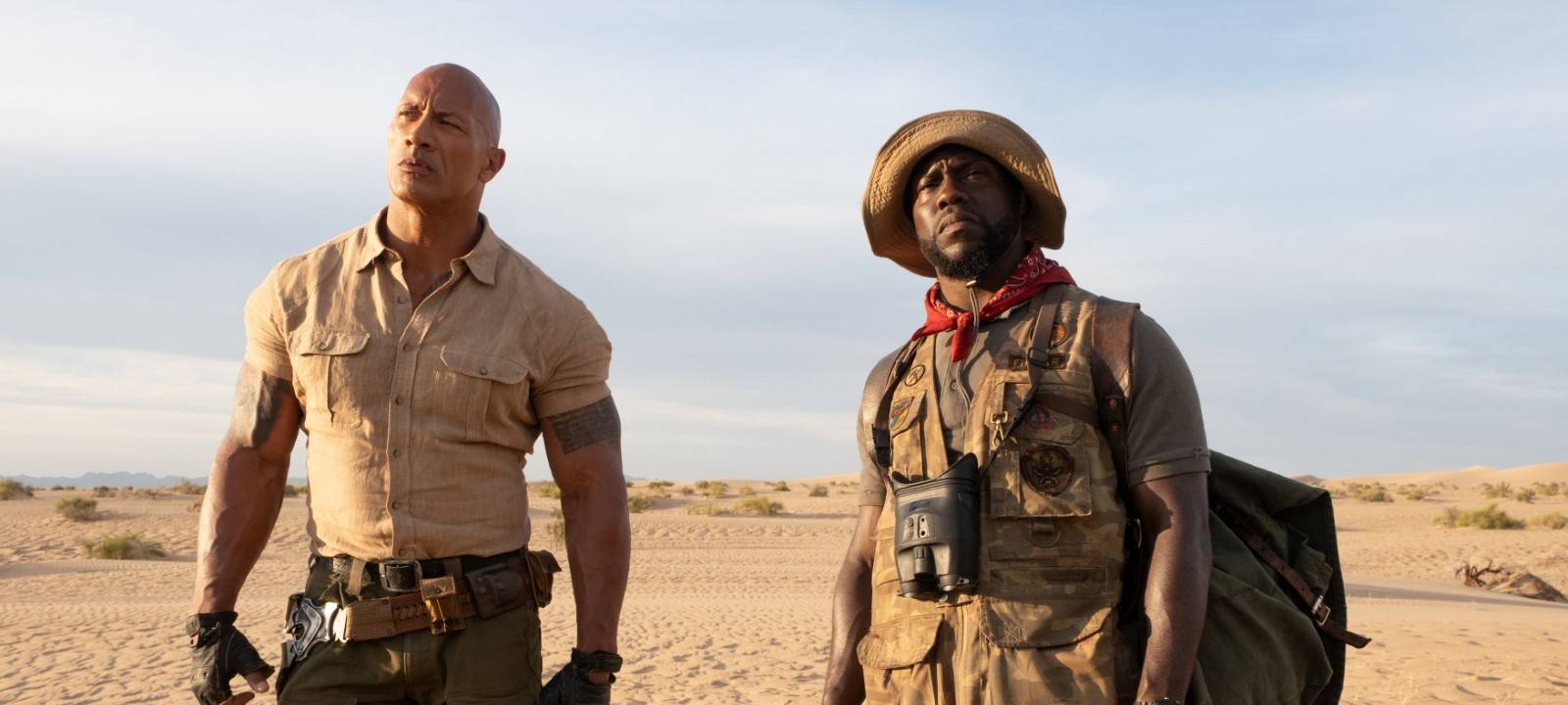 Eddie und Milo in der Wüste