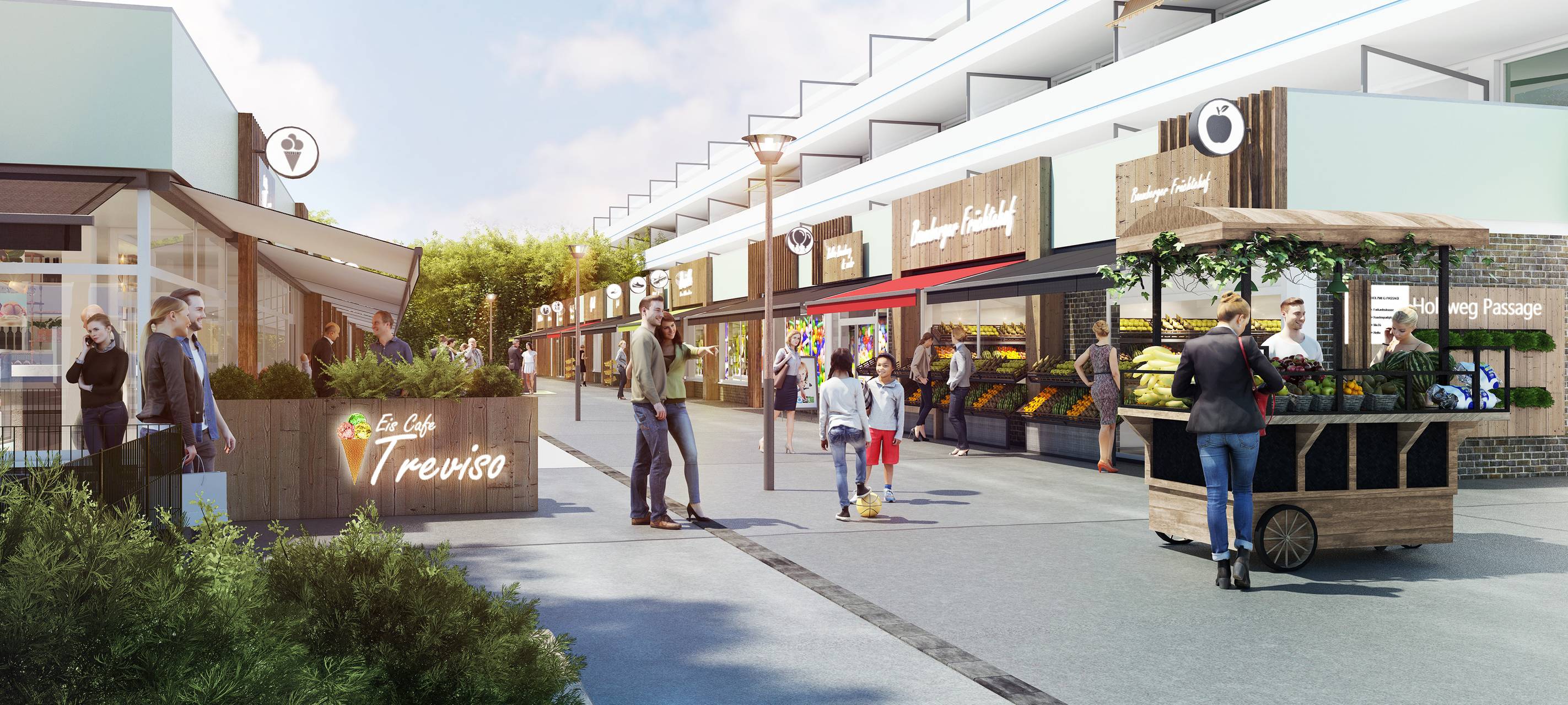 Monheim: Holzweg-Passage nimmt Form an