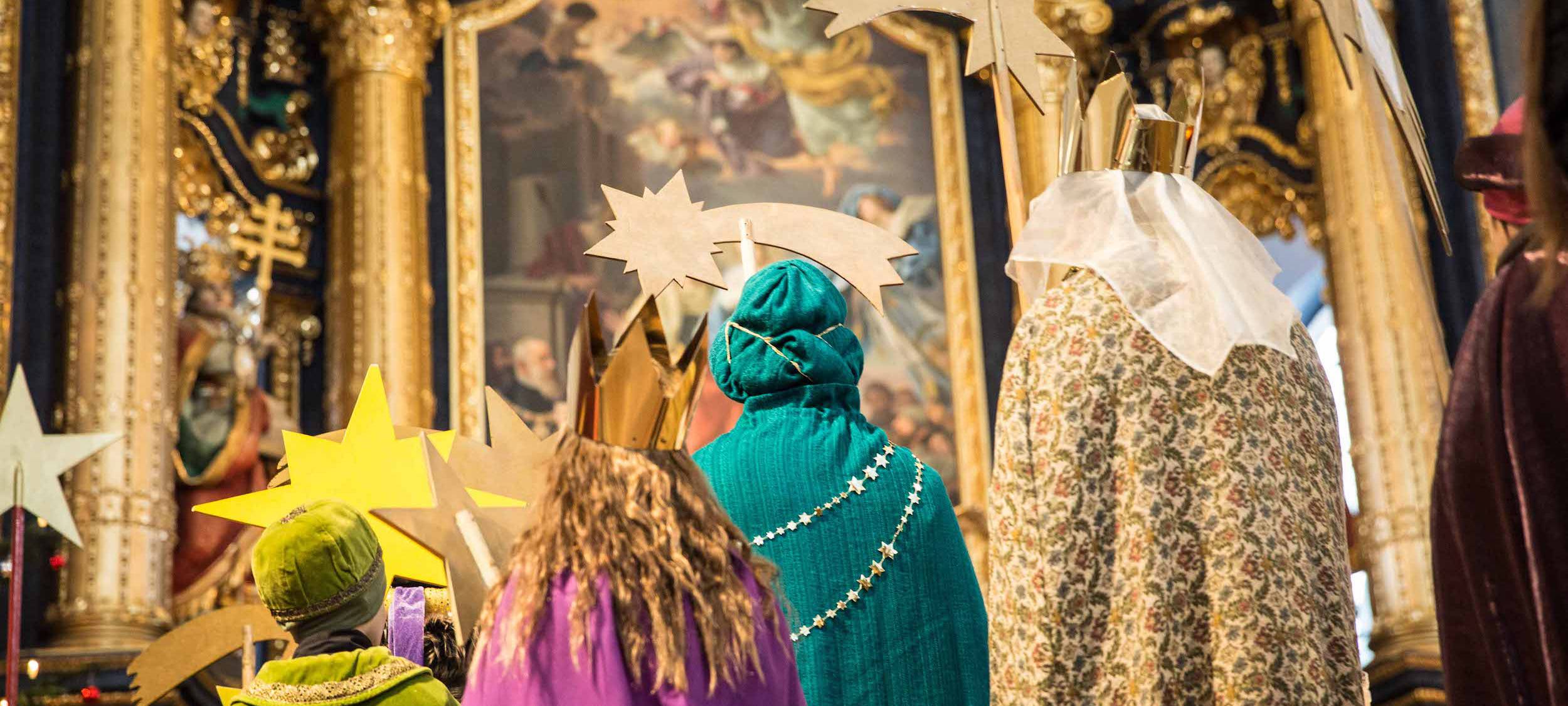 Langenfelder Sternsinger besuchen Olaf Scholz