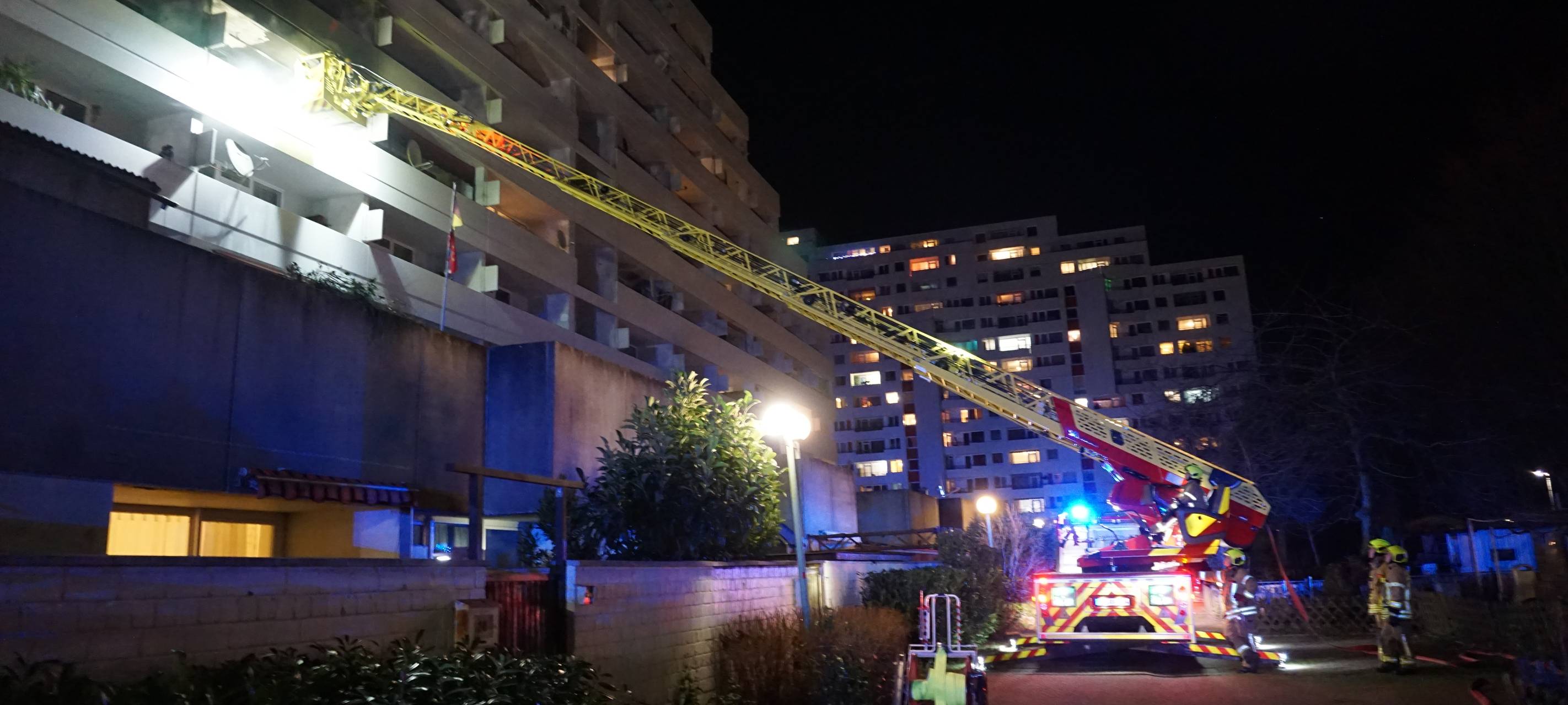 Brand in Ratingen-West