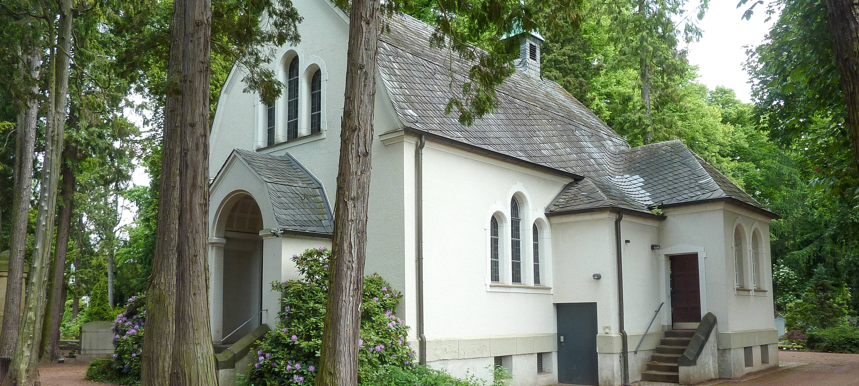 Hilden: Hauptfriedhof-Kapelle wird saniert