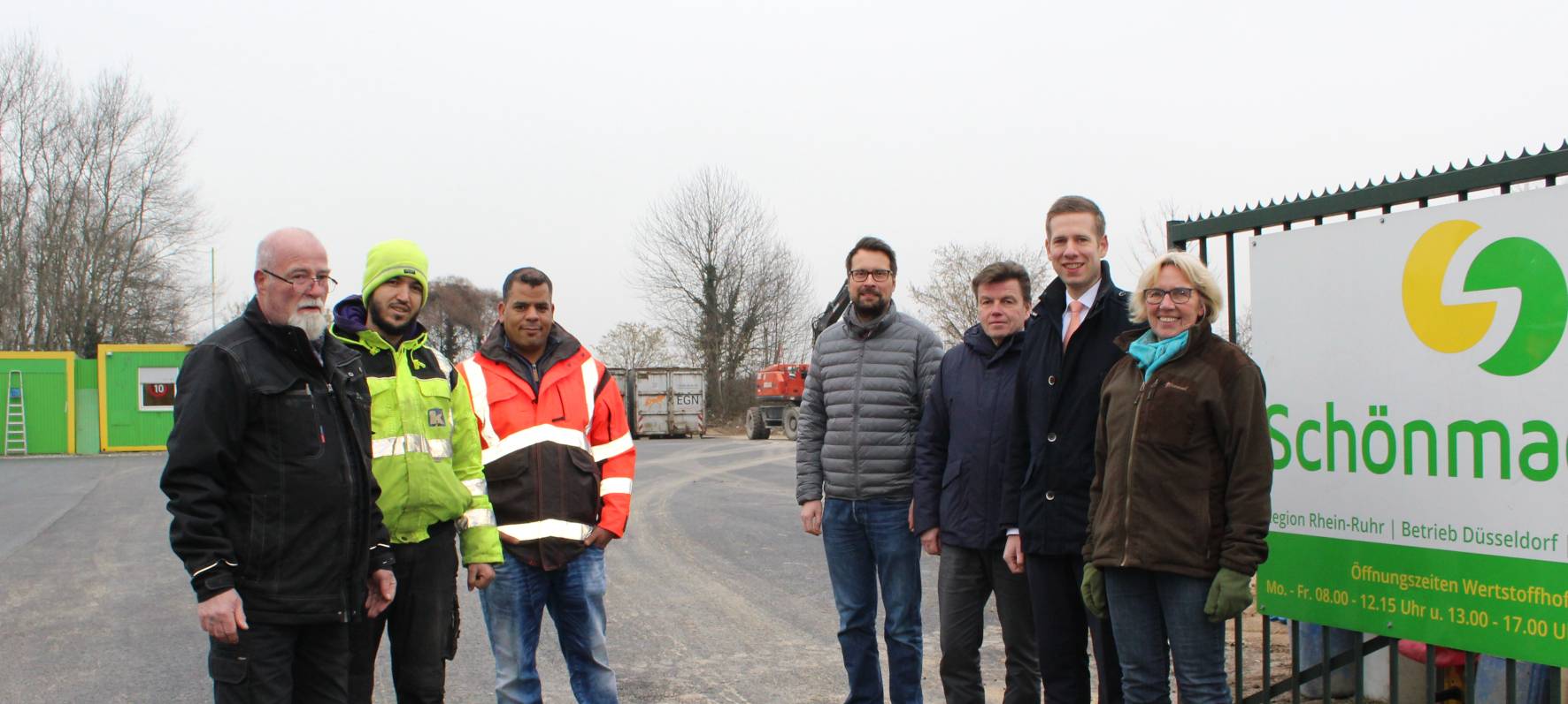 Wertstoffhof Erkrath wieder geöffnet