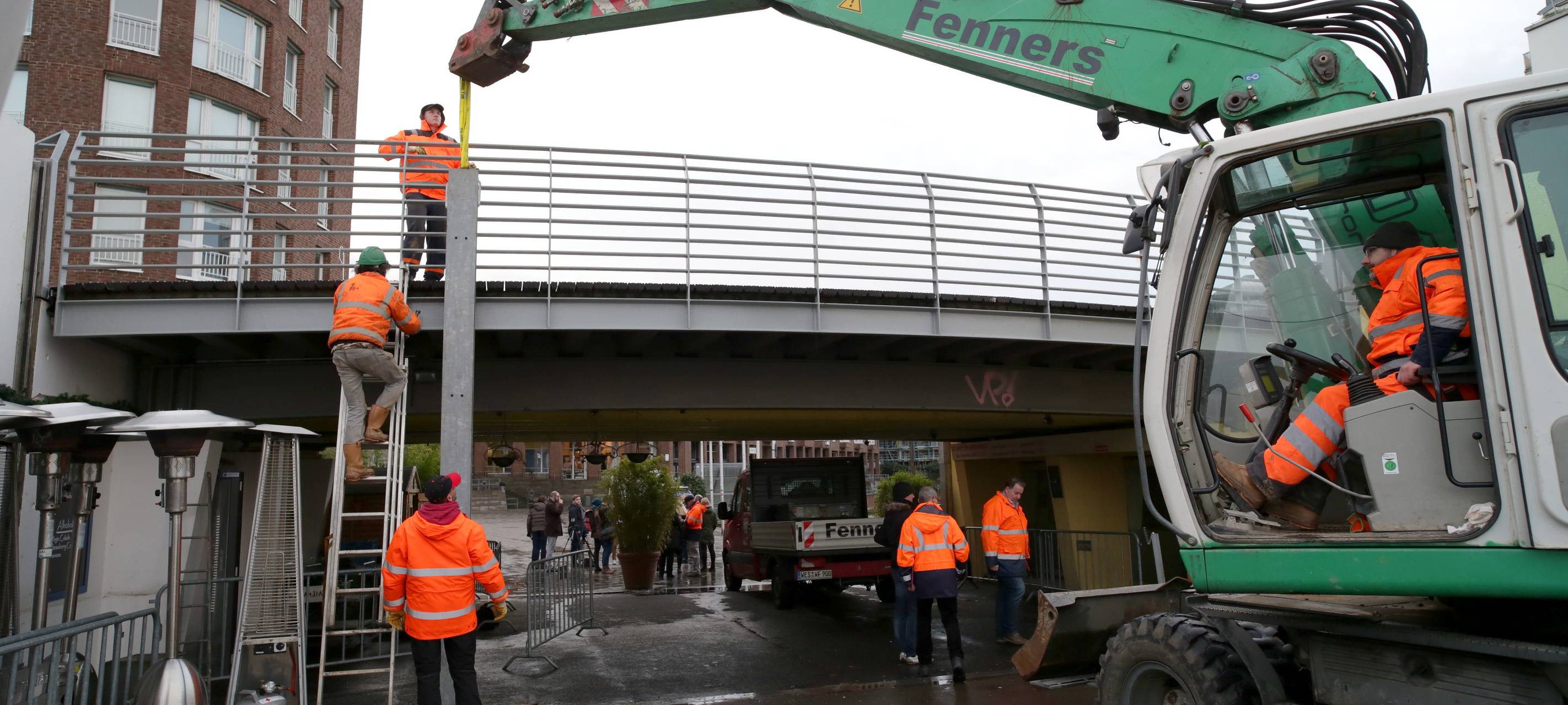 Düsseldorf startet Hochwasserschutz
