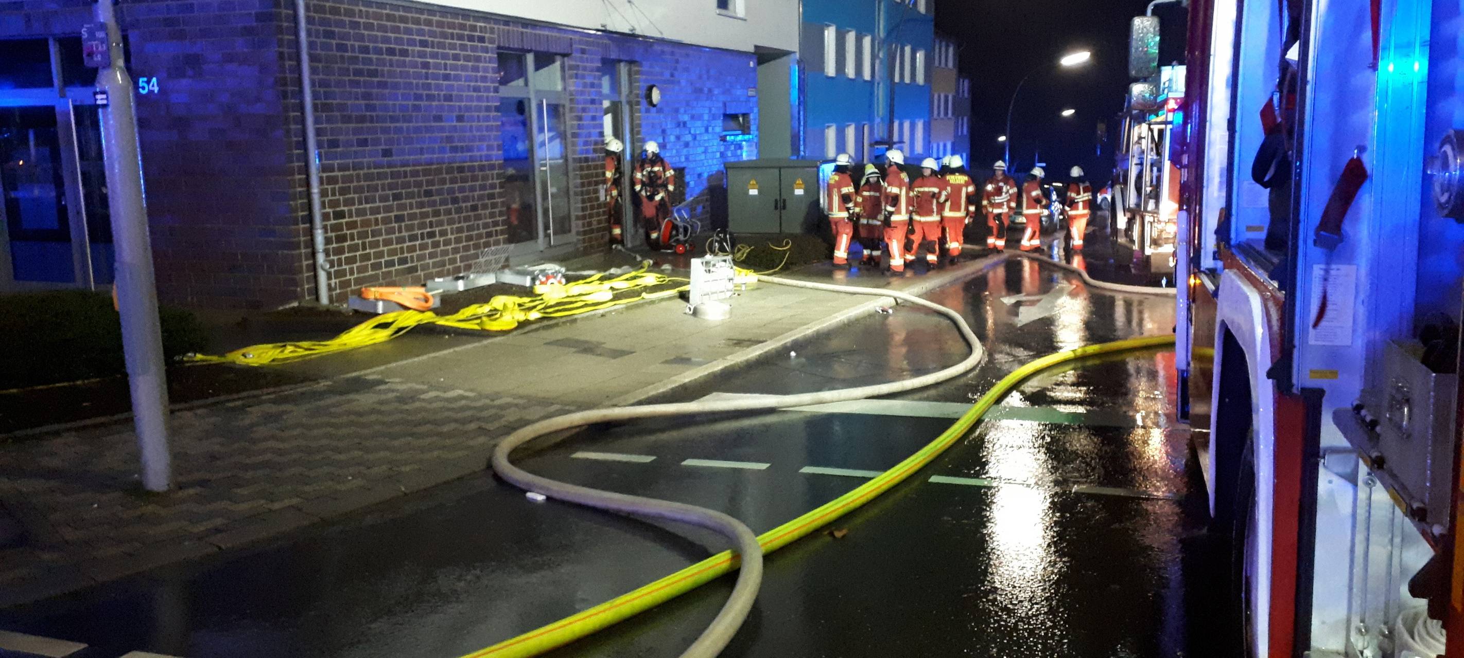 Großeinsatz der Velberter Feuerwehr