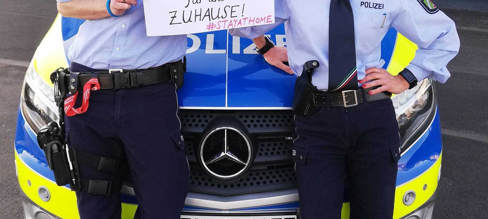 Schutzmaßnahmen auch bei Polizei und Feuerwehr