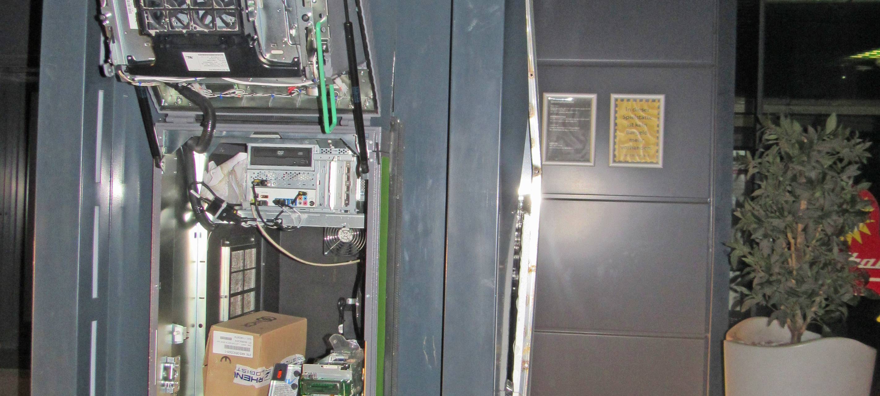 Geldautomat gesprengt