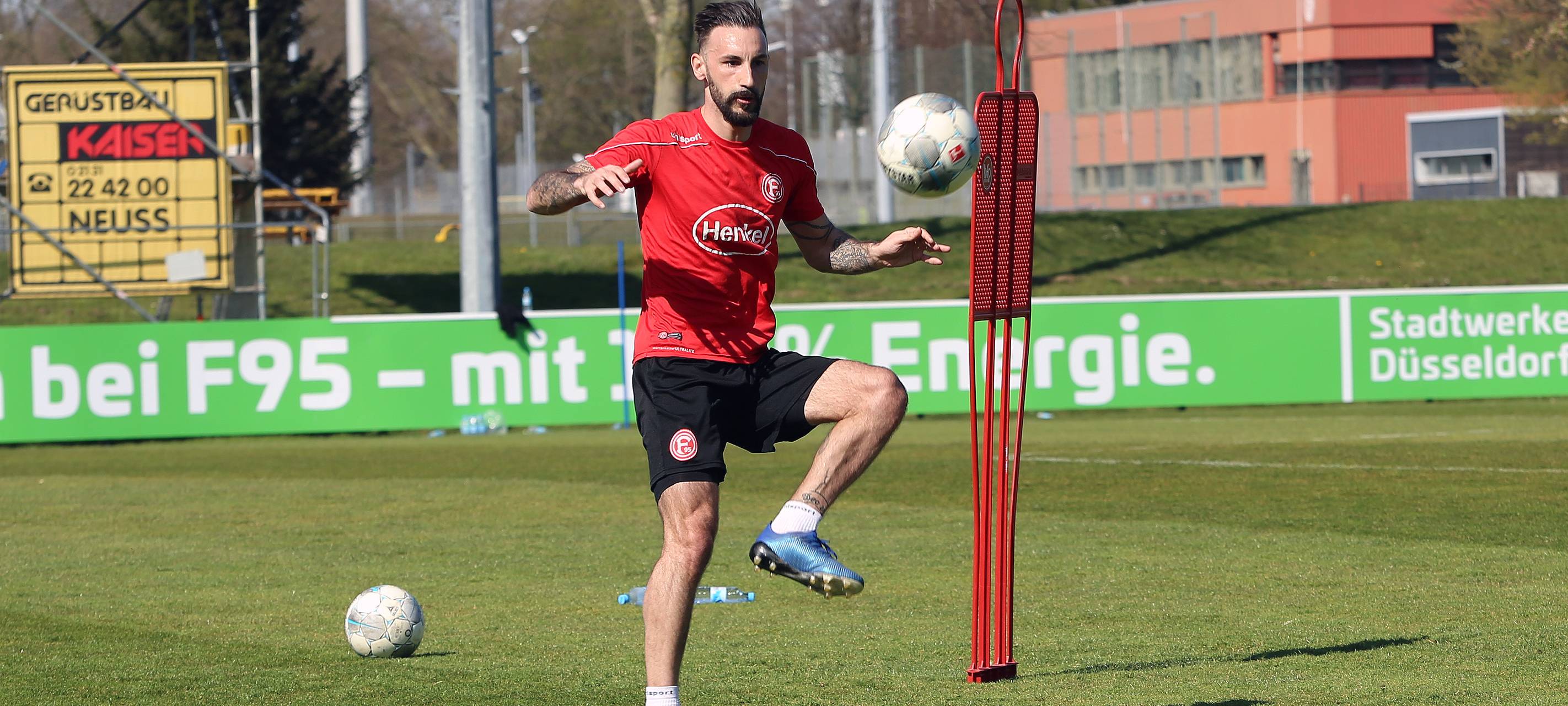 Fortuna - erstes Training nach Corona-Beginn